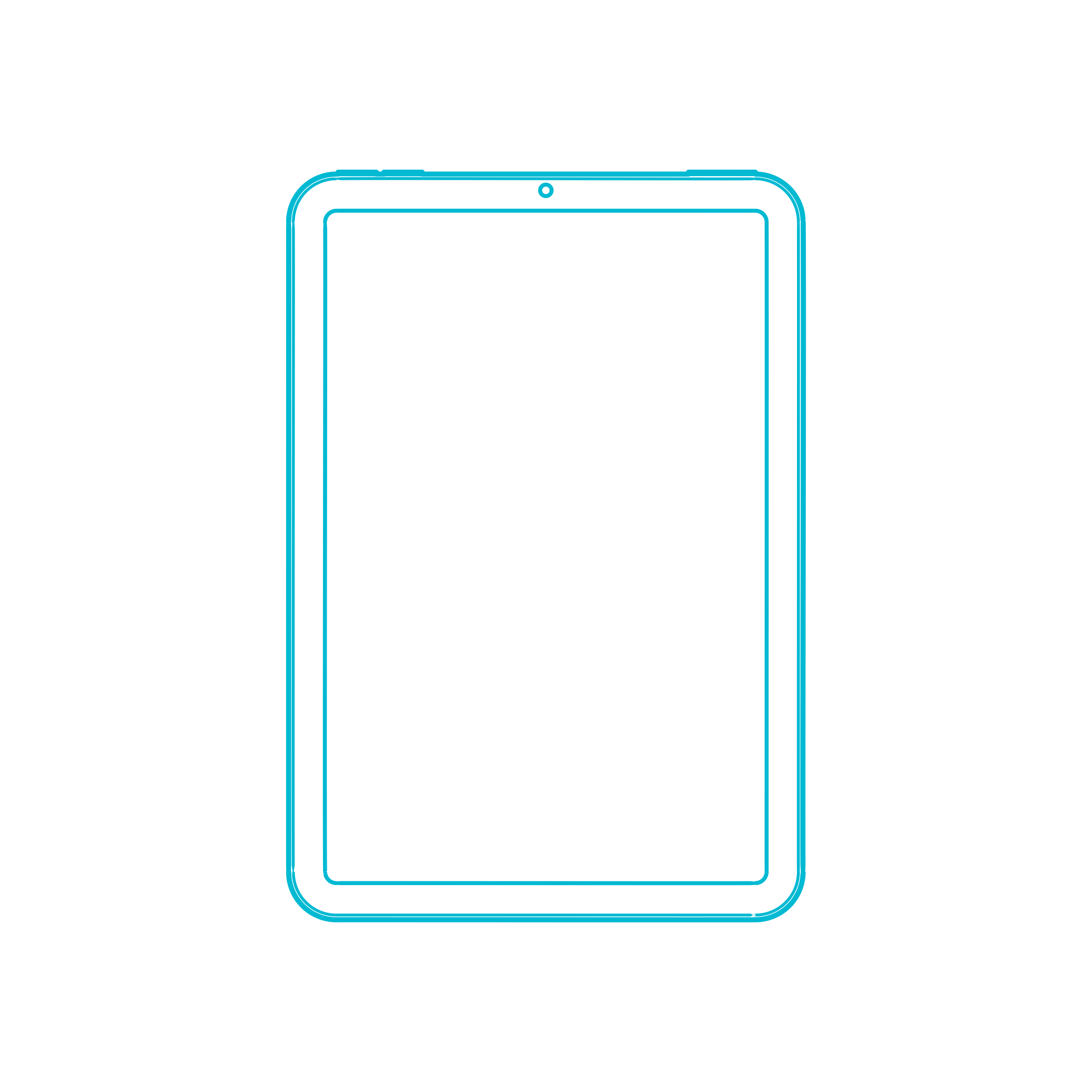 Digital Apple Ipad Mini 6Th Gen Simple Sticker Outline Svg File Free Vectors